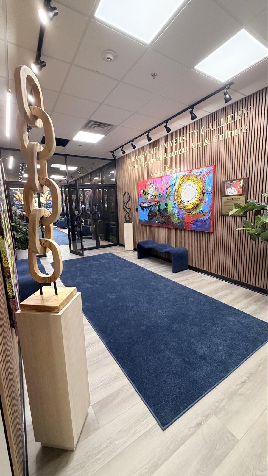 Oakwood University Art Gallery redesign by Vinette Brown Dye — view 7