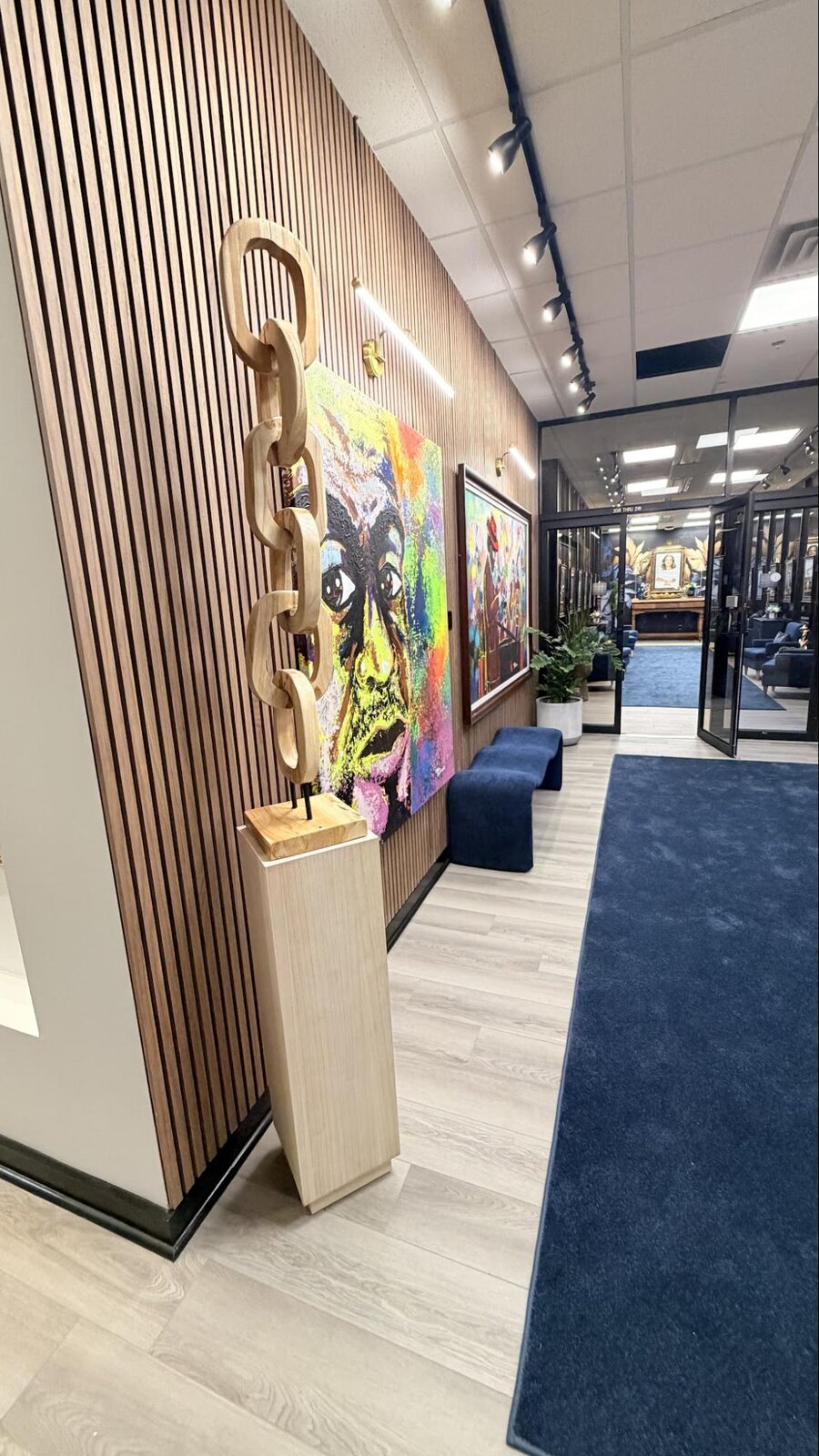 Oakwood University Art Gallery redesign by Vinette Brown Dye — view 8
