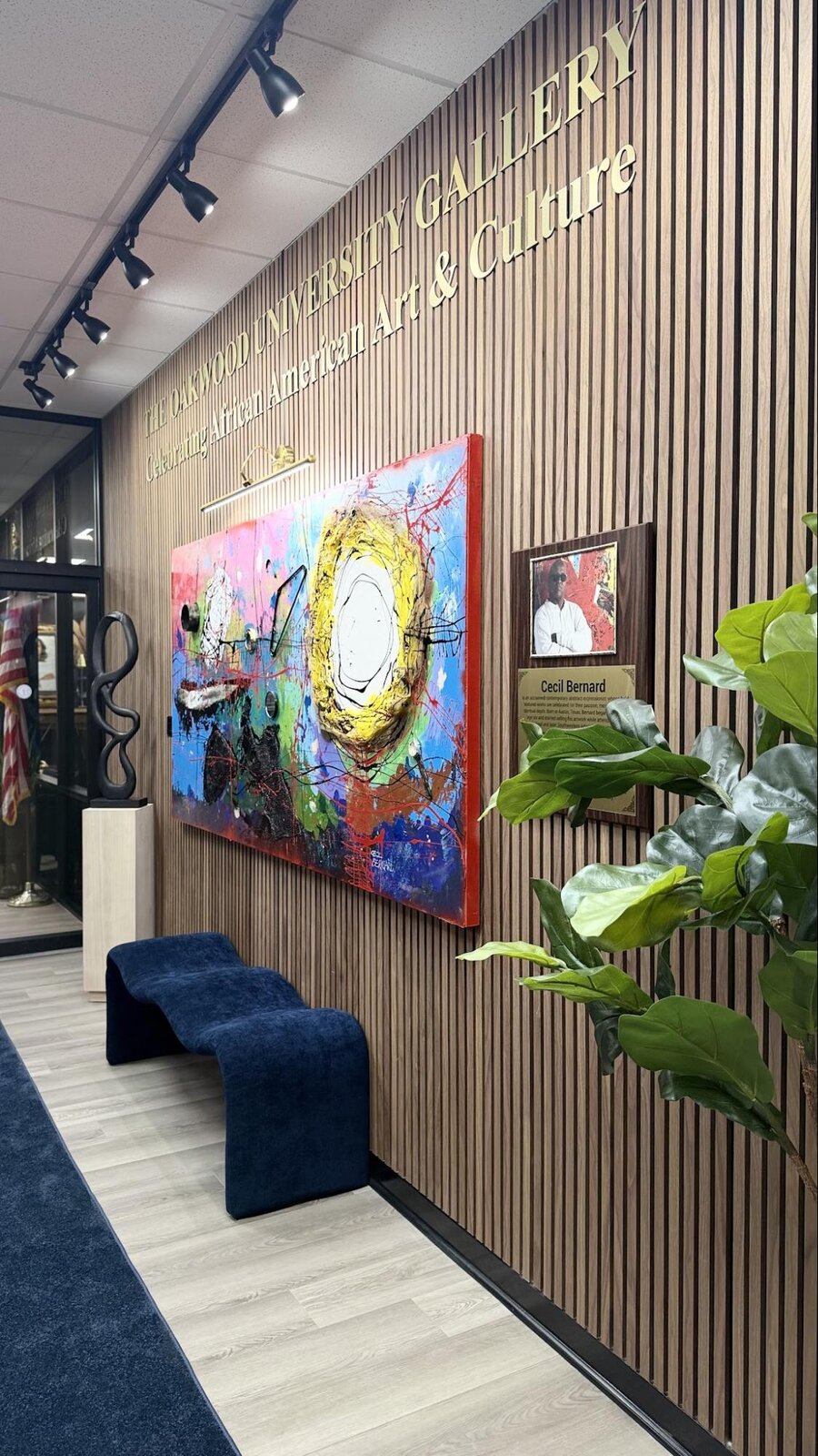 Oakwood University Art Gallery redesign by Vinette Brown Dye — view 10