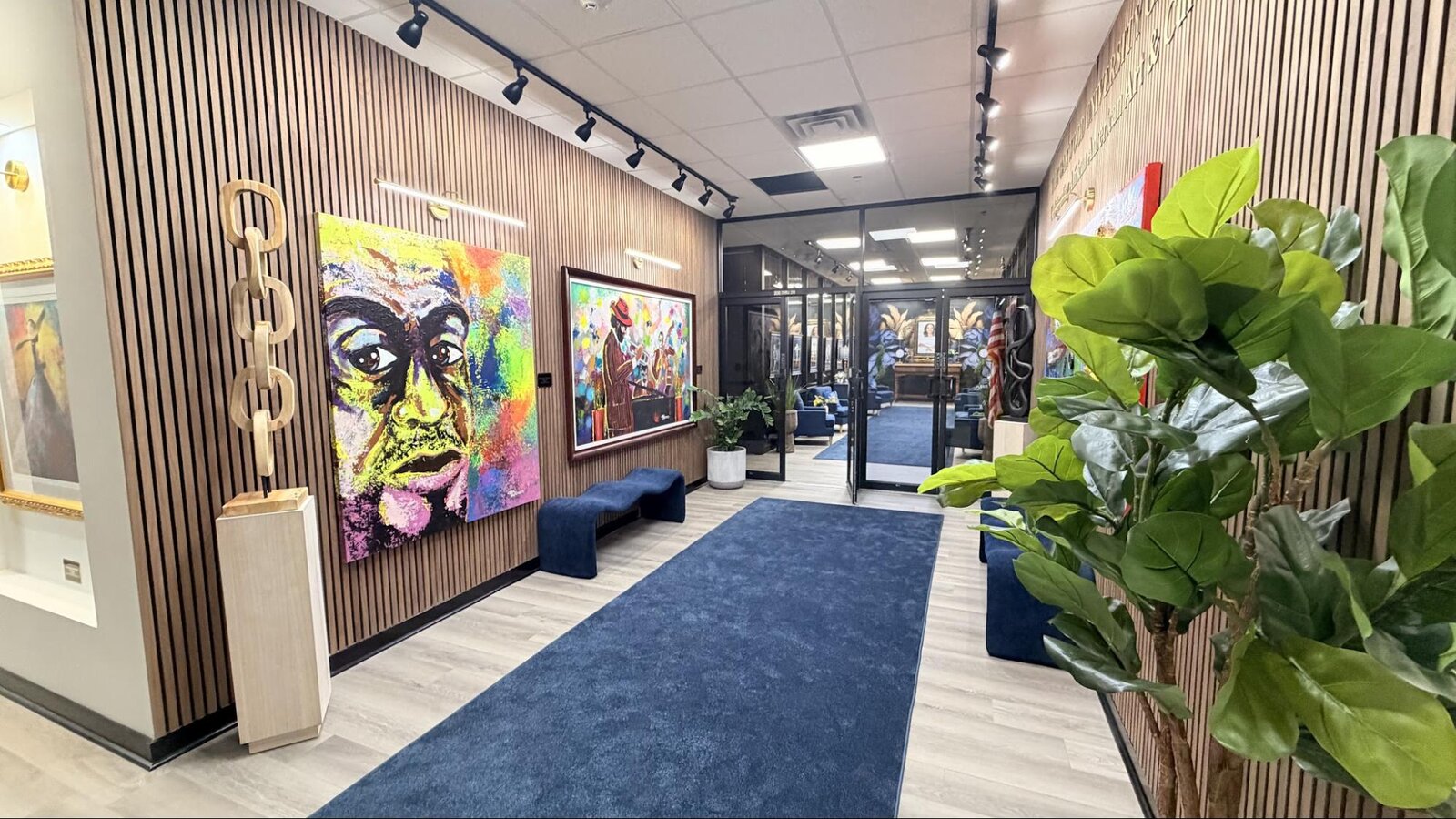Oakwood University Art Gallery redesign by Vinette Brown Dye — view 14