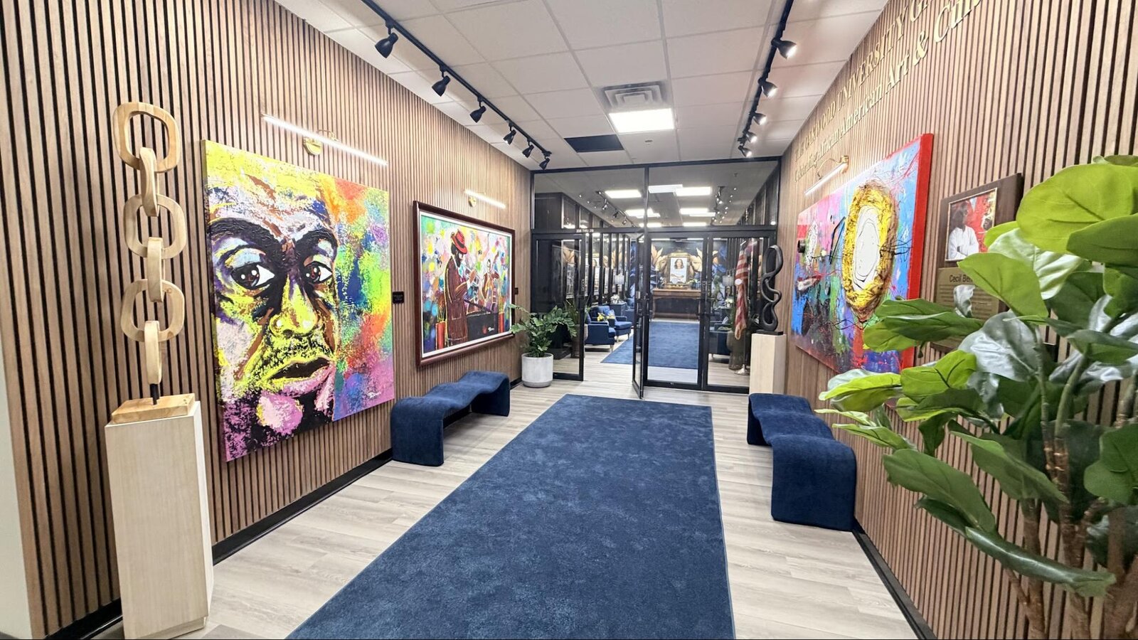Oakwood University Art Gallery redesign by Vinette Brown Dye — view 15