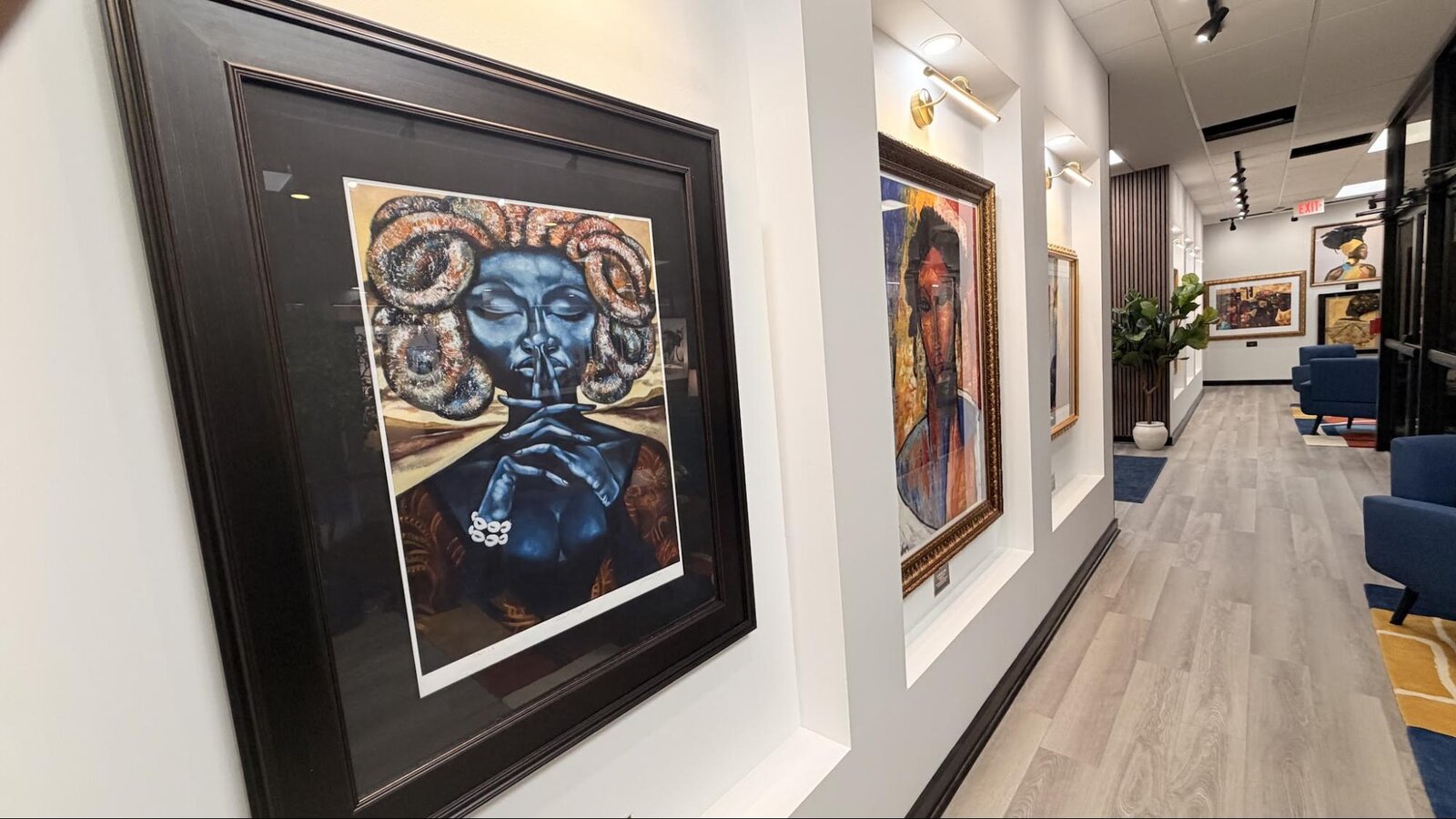 Oakwood University Art Gallery redesign by Vinette Brown Dye — view 18