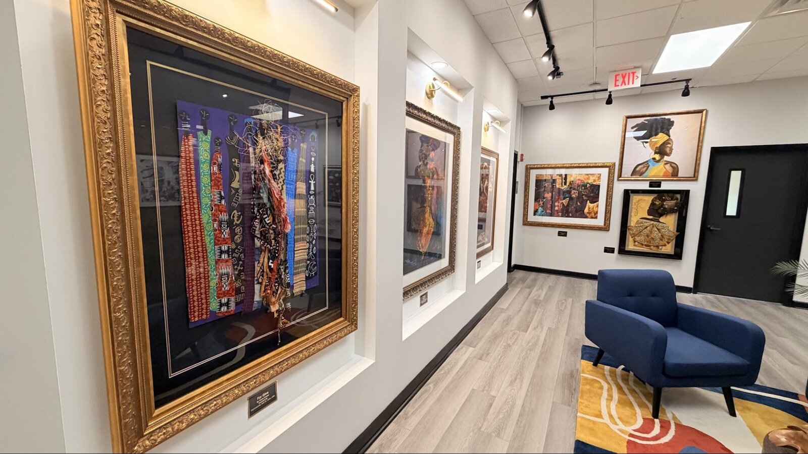 Oakwood University Art Gallery redesign by Vinette Brown Dye — view 26