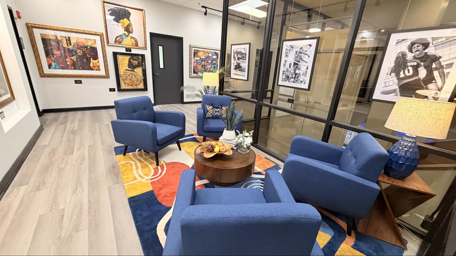 Oakwood University Art Gallery redesign by Vinette Brown Dye — view 27