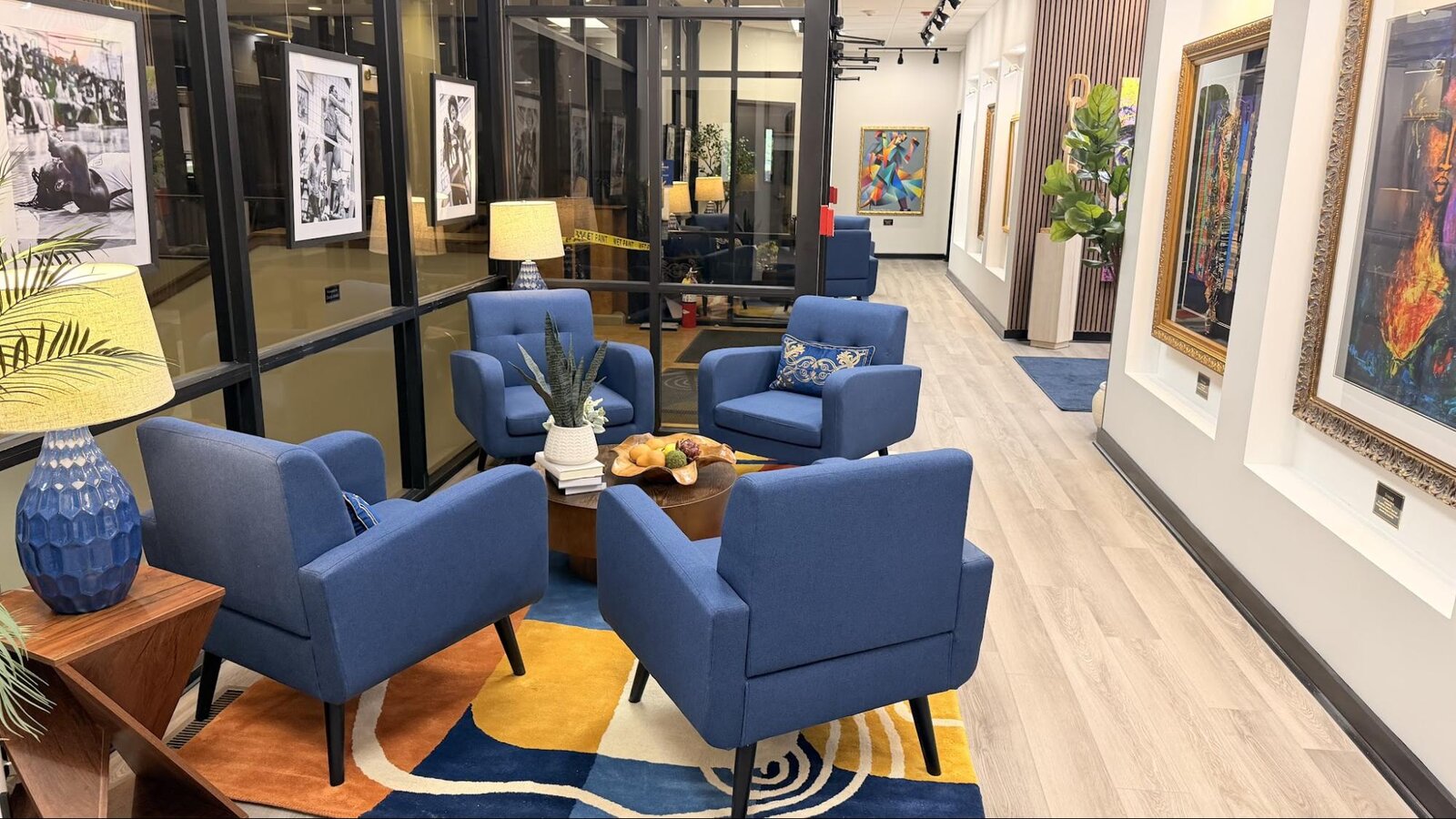 Oakwood University Art Gallery redesign by Vinette Brown Dye — view 29