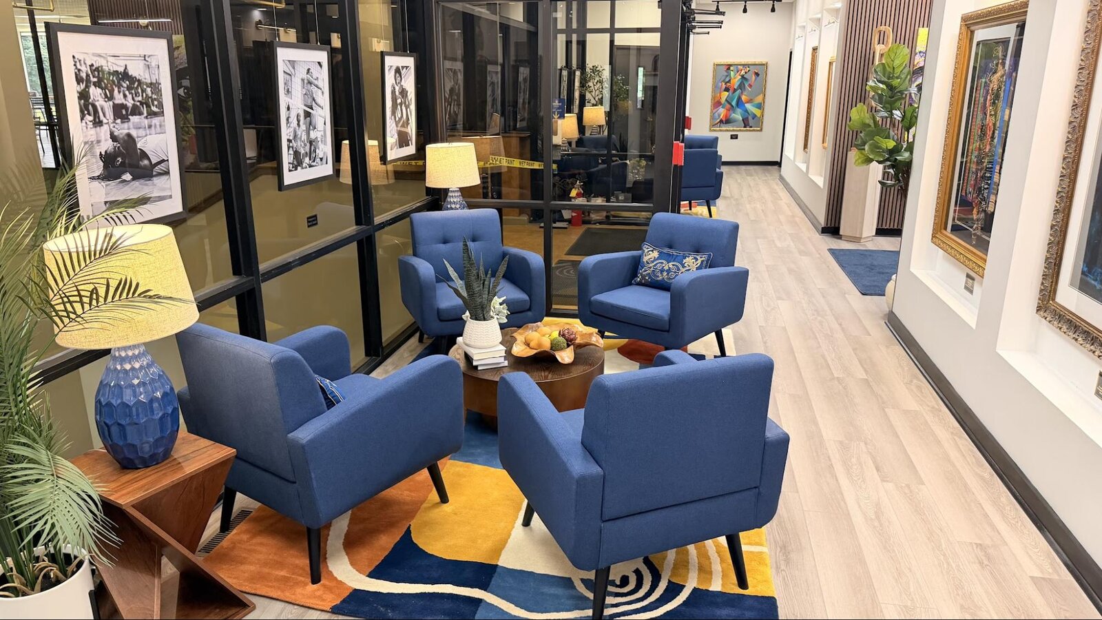 Oakwood University Art Gallery redesign by Vinette Brown Dye — view 30