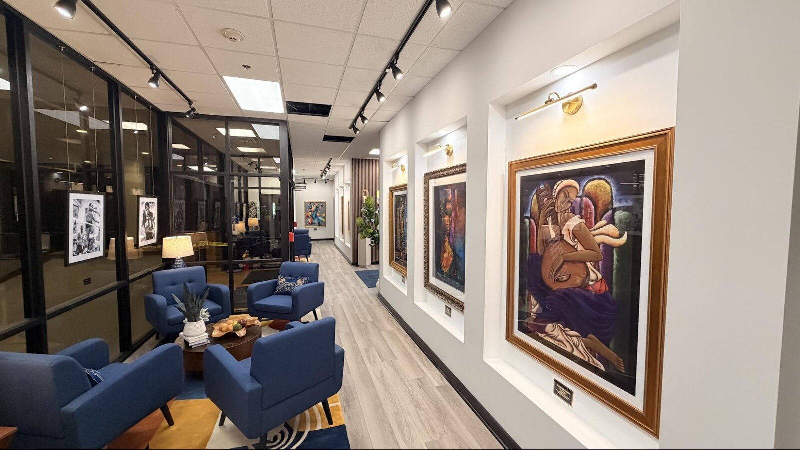Oakwood University Art Gallery redesign by Vinette Brown Dye — view 31